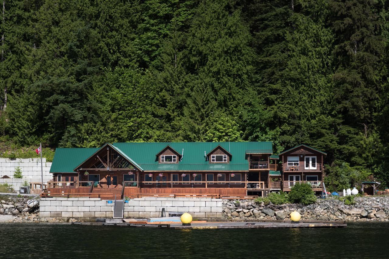 Homfray Lodge Desolation Sound Buitenkant foto