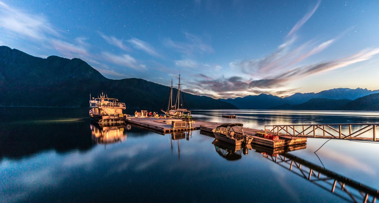Homfray Lodge Desolation Sound Buitenkant foto